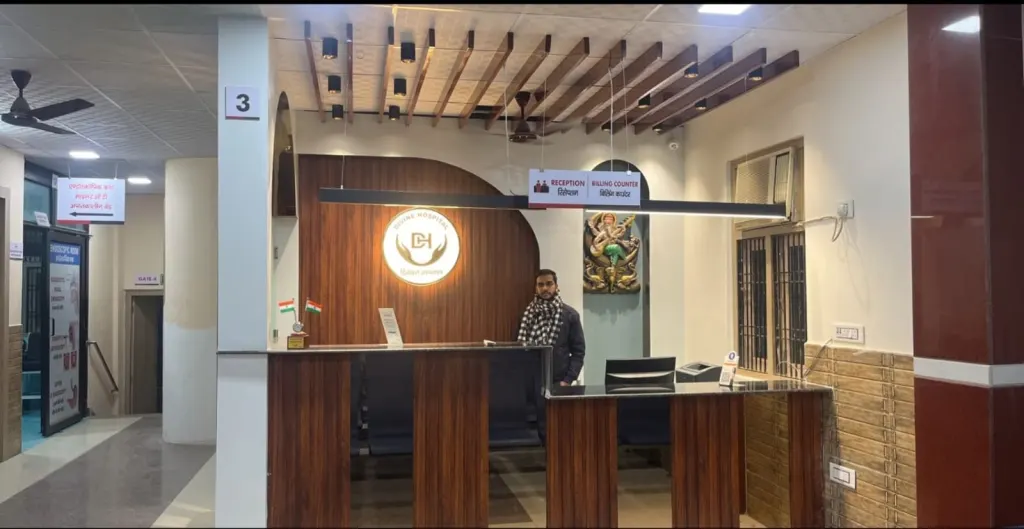 Reception & billing counter